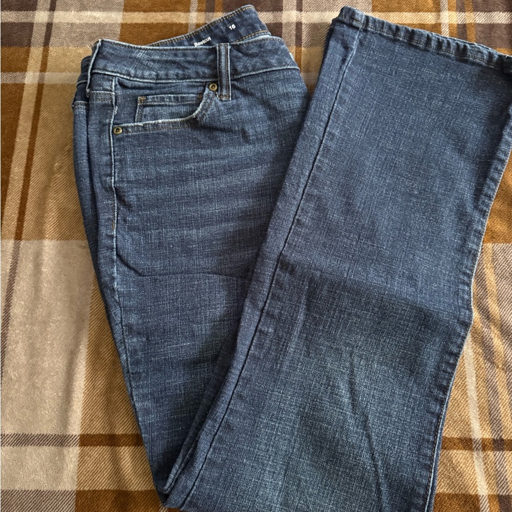 Sonoma bootcut mid- rise jeans size 16